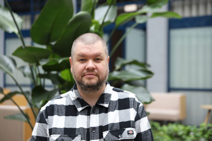 Kuvassa Juha Kahila.